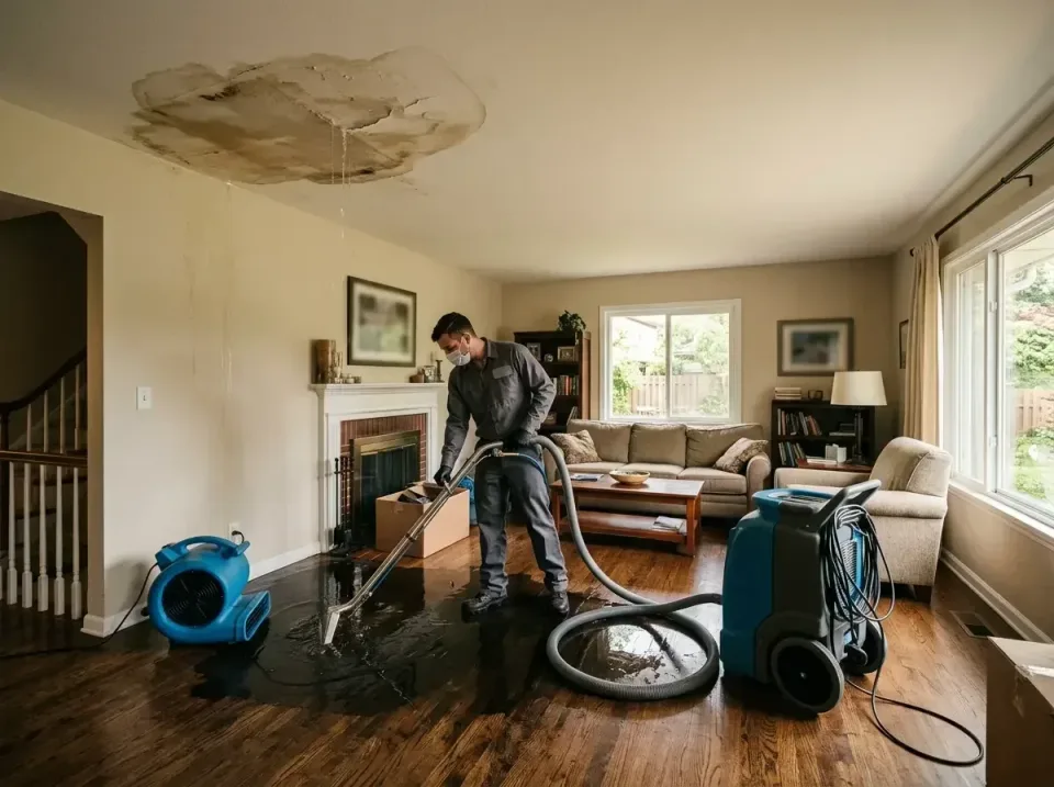 attic-pipe-burst-ceiling-drip-008 — frequently asked questions, Water Damage Restoration & Carpet Care in Spanish Fort, AL